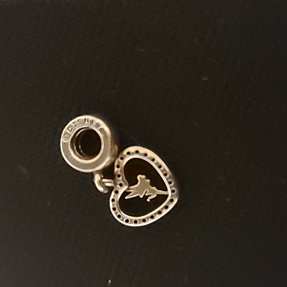 Pandora Peter Pan Tinkerbell Heart Dangle Charm - Picture 8 of 8